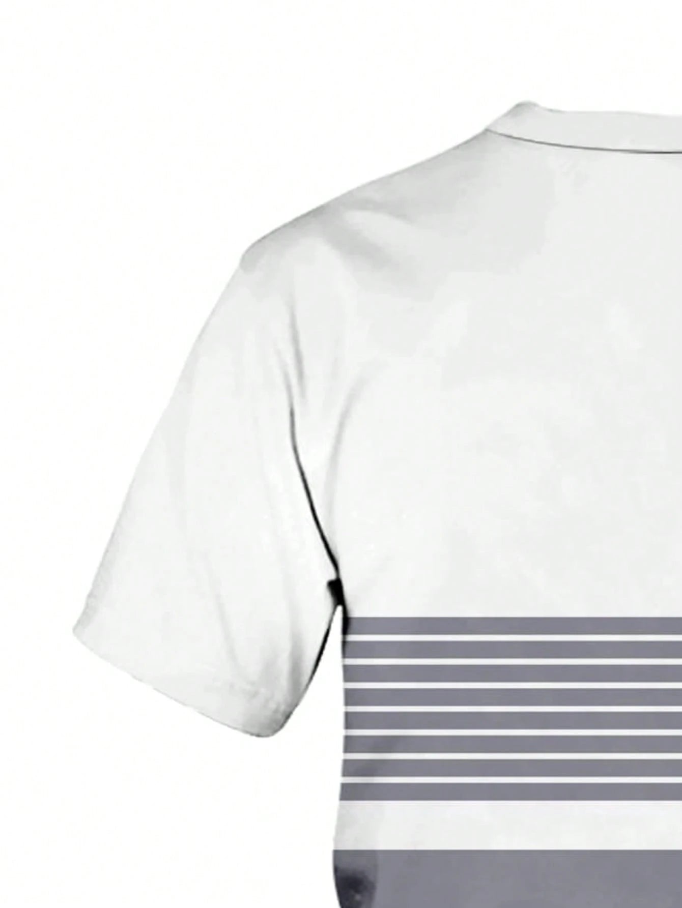 Men's Contrast Polo Set
