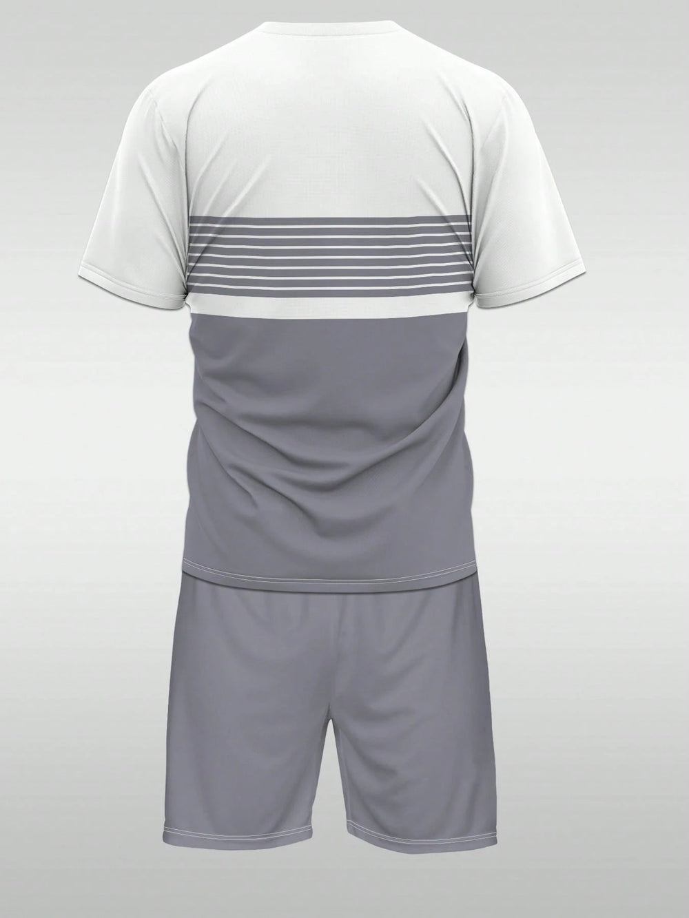 Men's Contrast Polo Set
