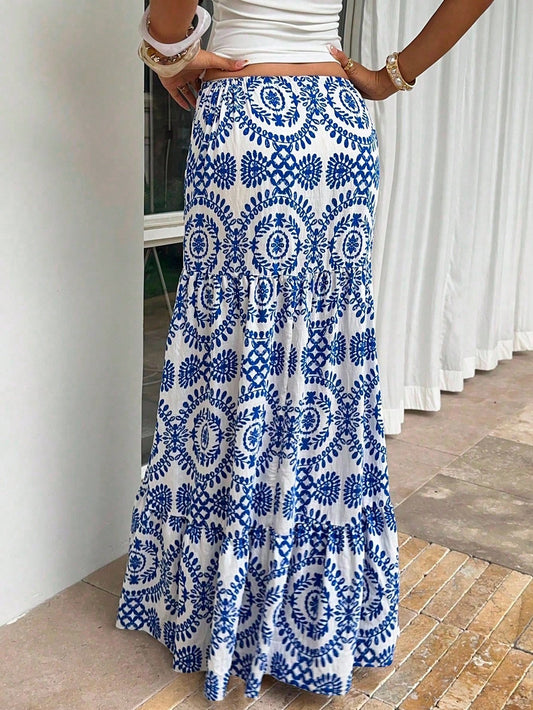 Women's Print Relaxed Skirt