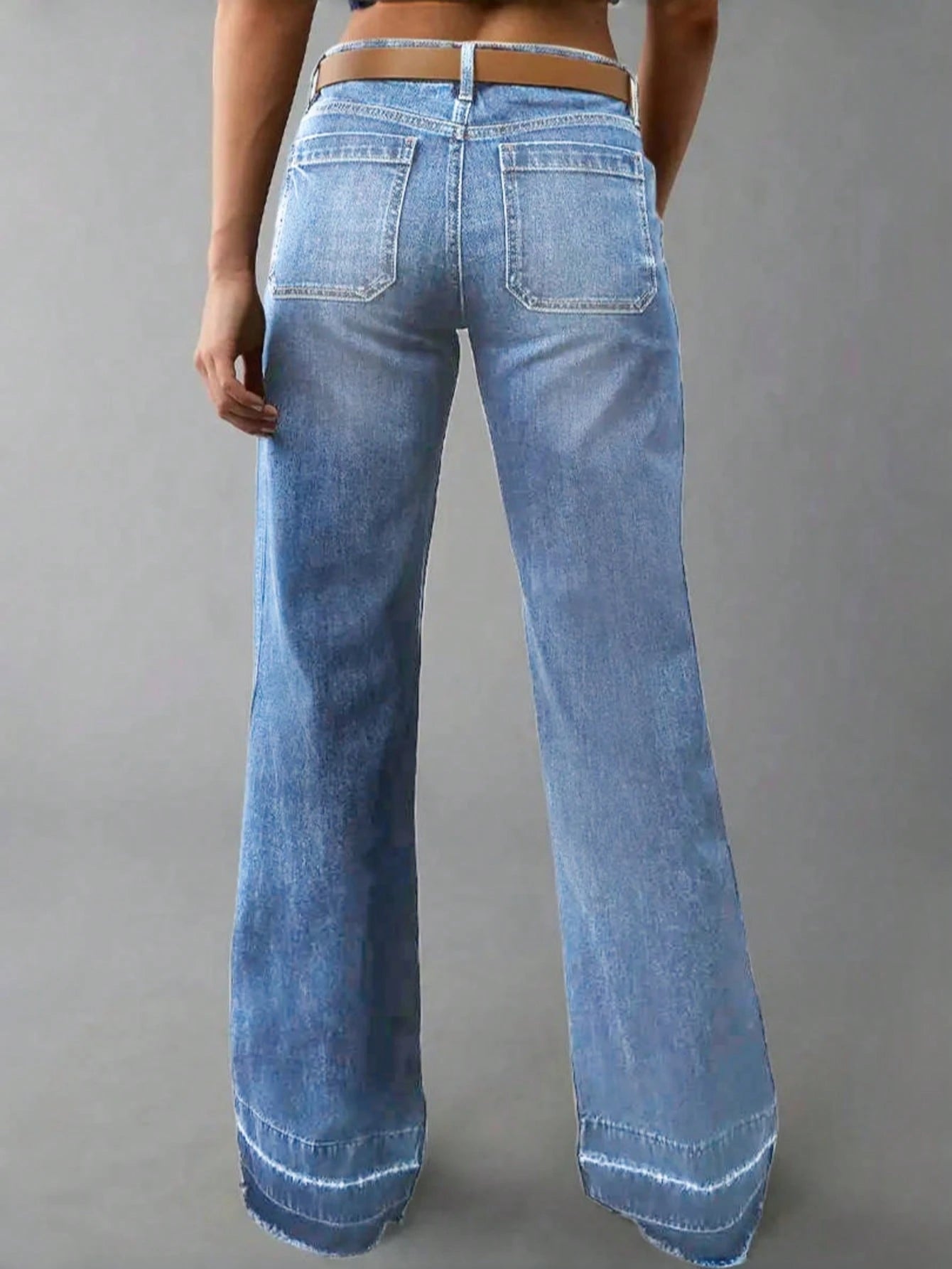 Women's Wide Leg Denim Jeans