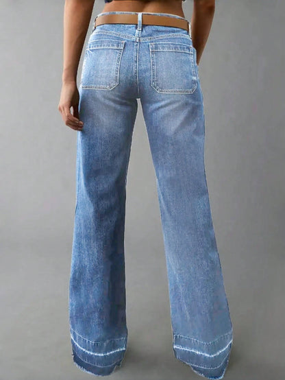 Women's Wide Leg Denim Jeans