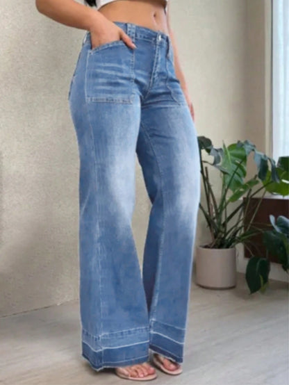 Women's Wide Leg Denim Jeans