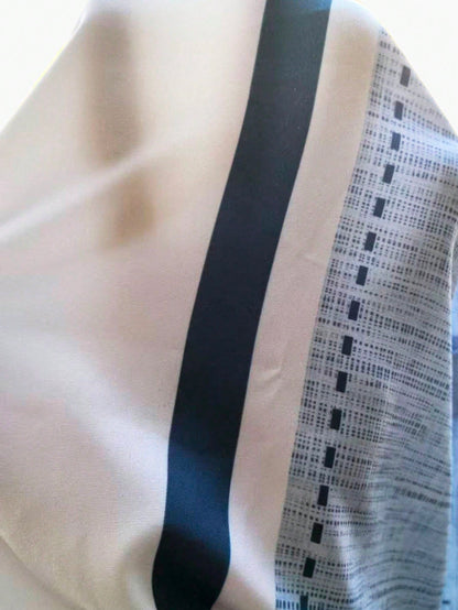 Men's Textured Striped Button Shirt