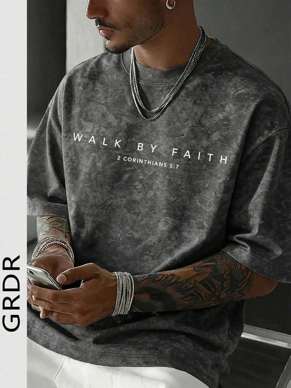Men's Print T Shirt