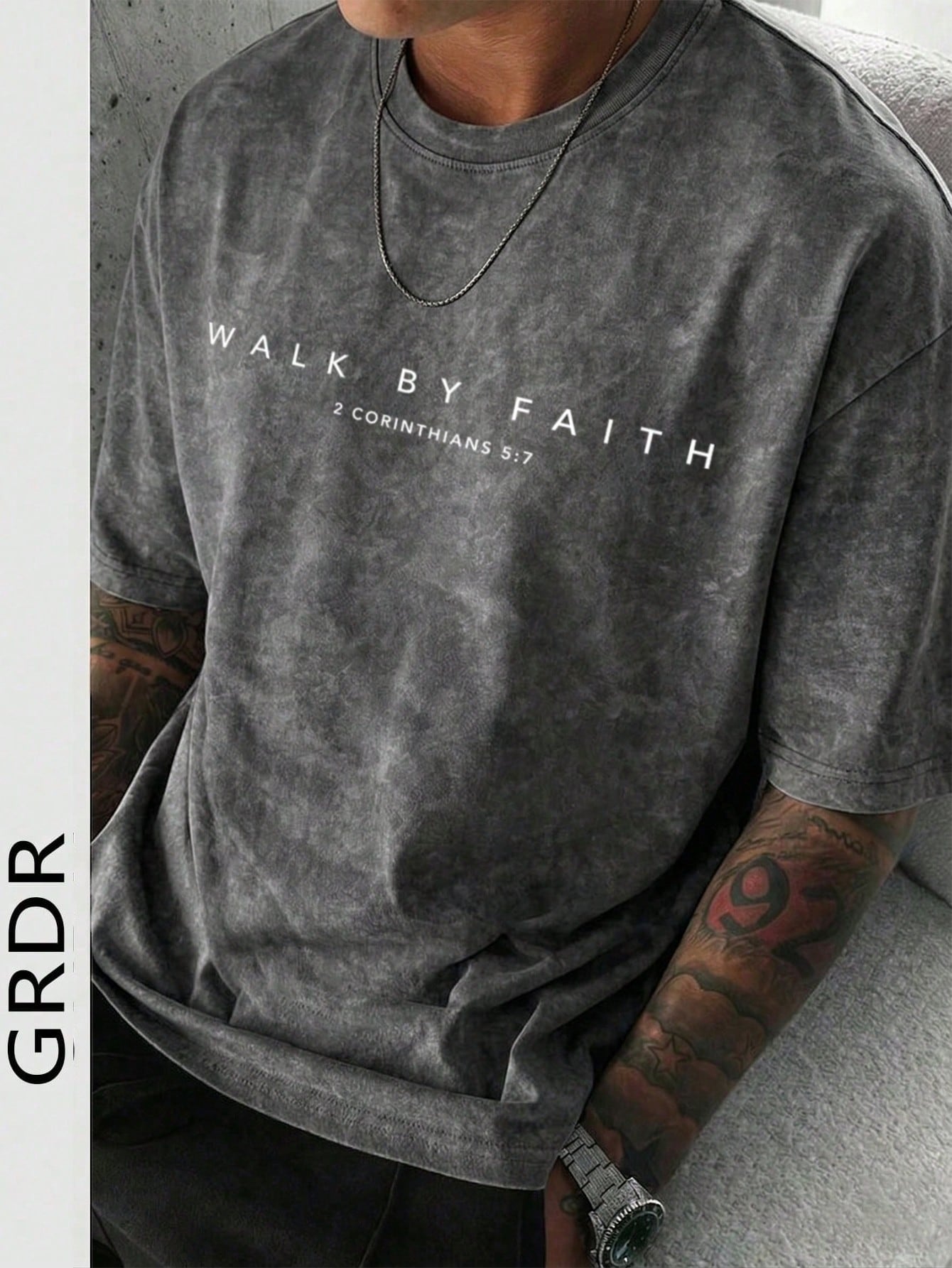 Men's Print T Shirt