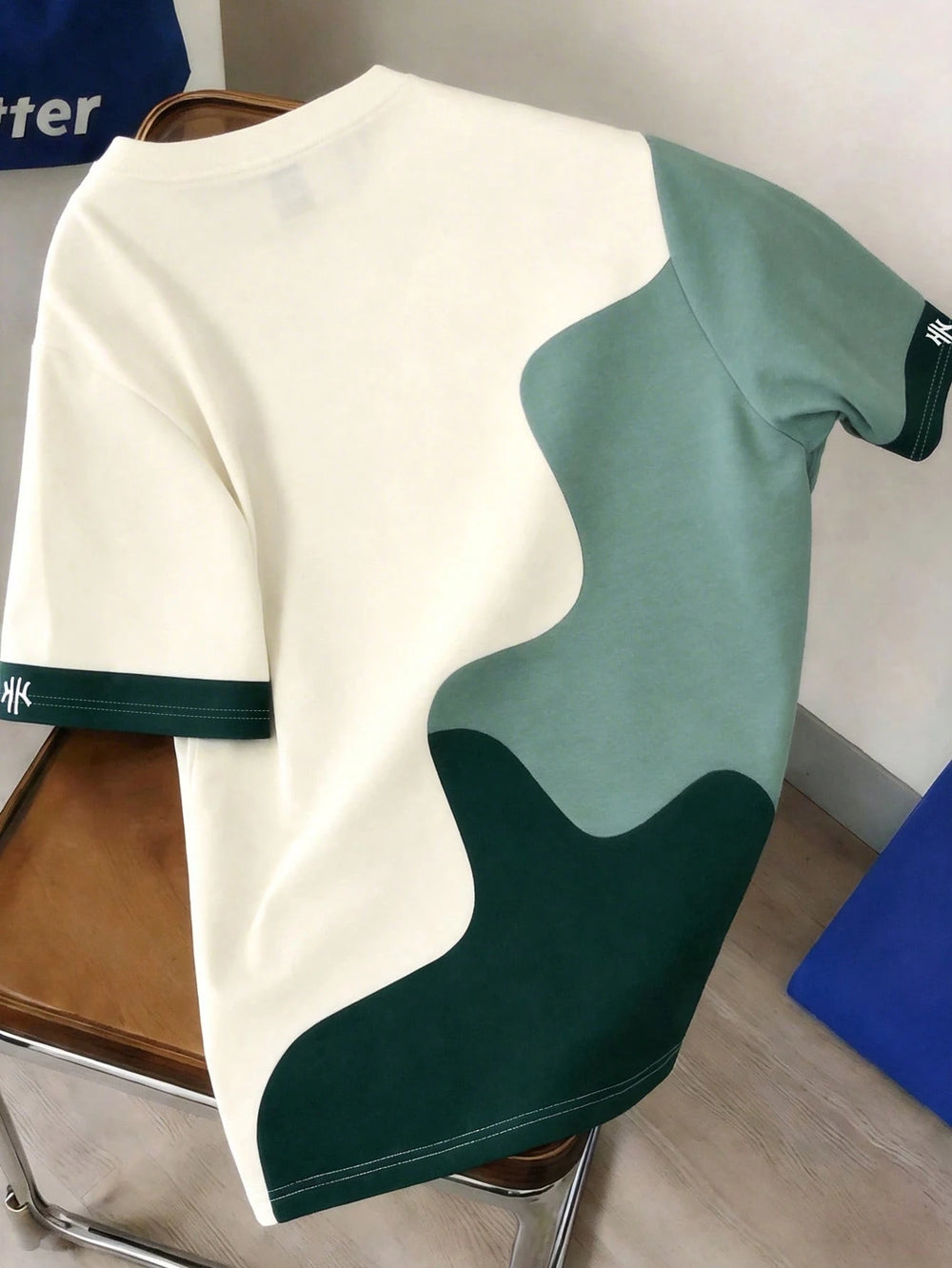 Men's Colorblock Print T Shirt