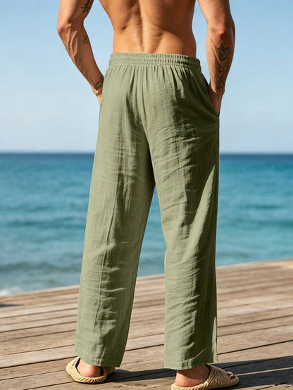 Men's Linen Relaxed Pants