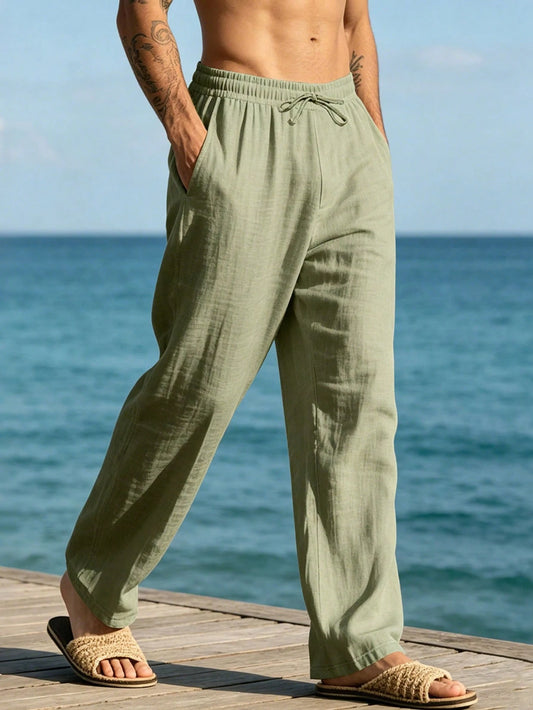 Men's Linen Relaxed Pants