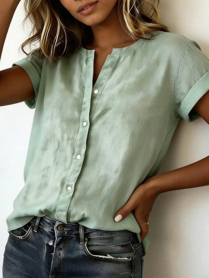 Women's V Neck Blouse