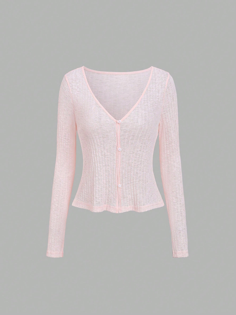 Women's V Neck Cardigan