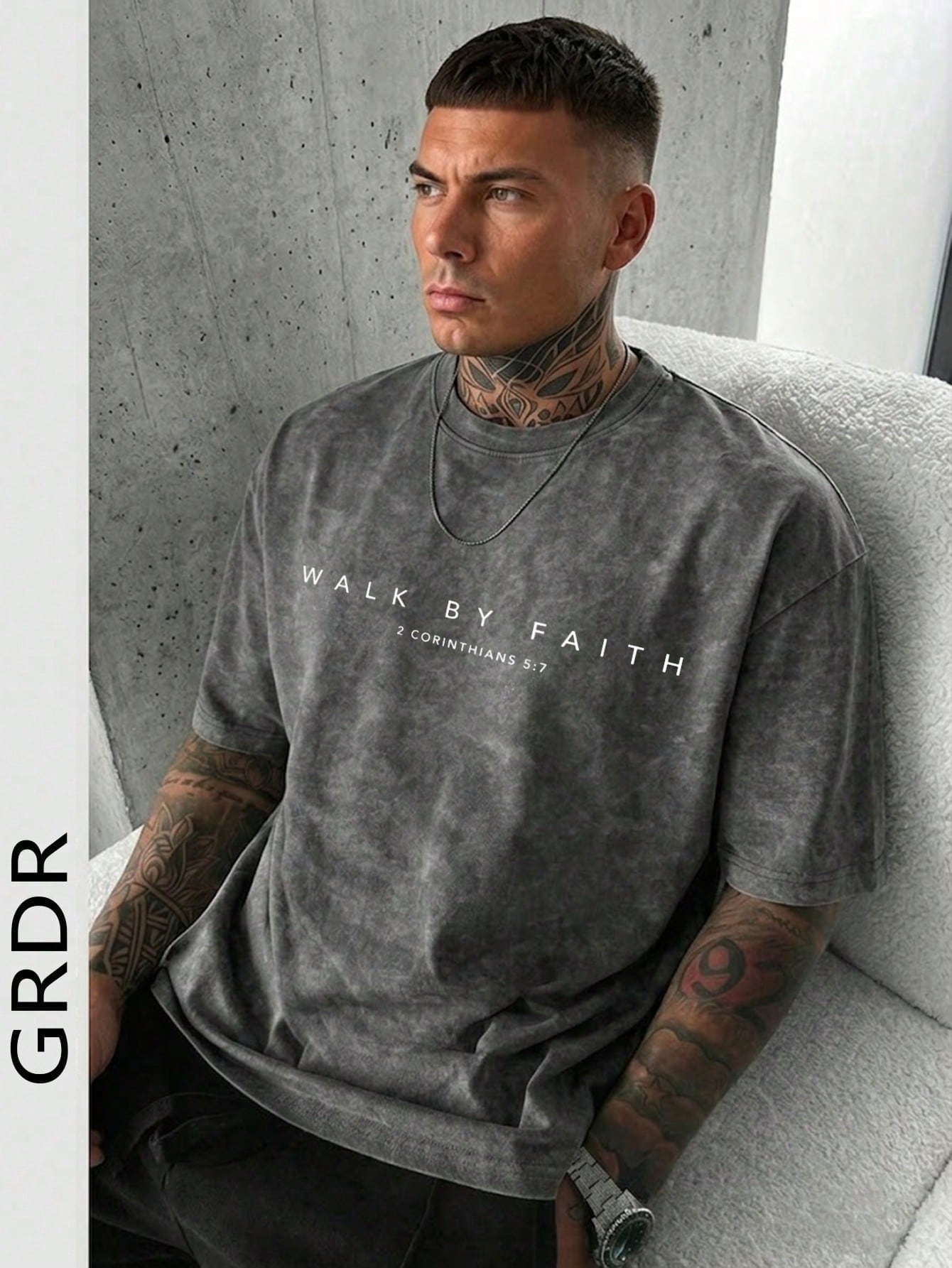 Men's Print T Shirt