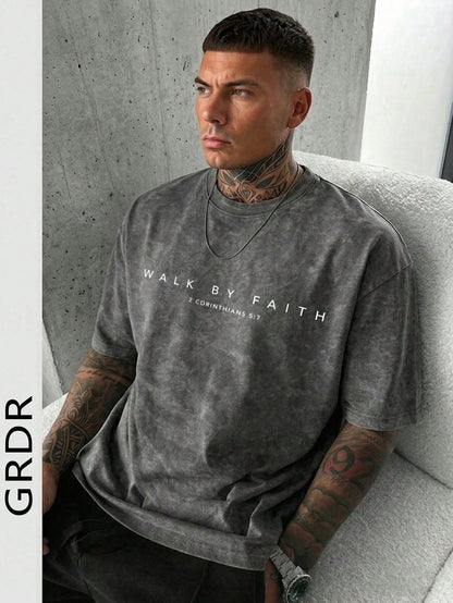 Men's Print T Shirt