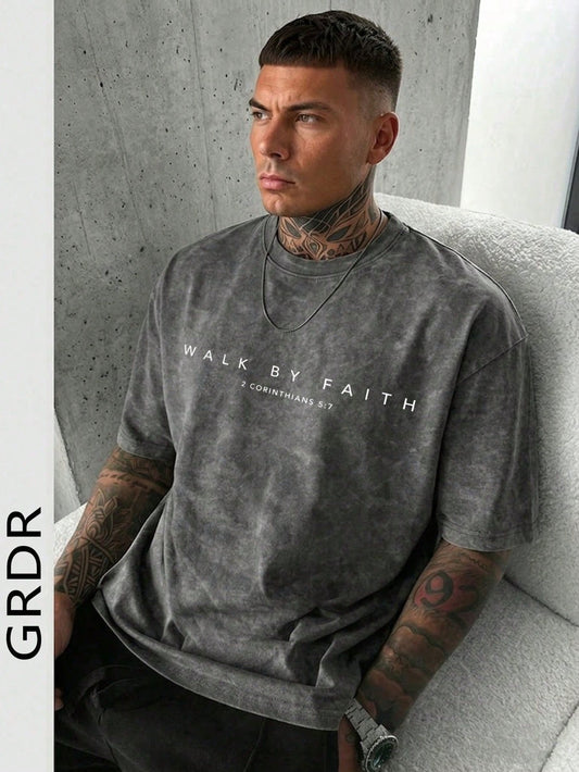 Men's Print T Shirt
