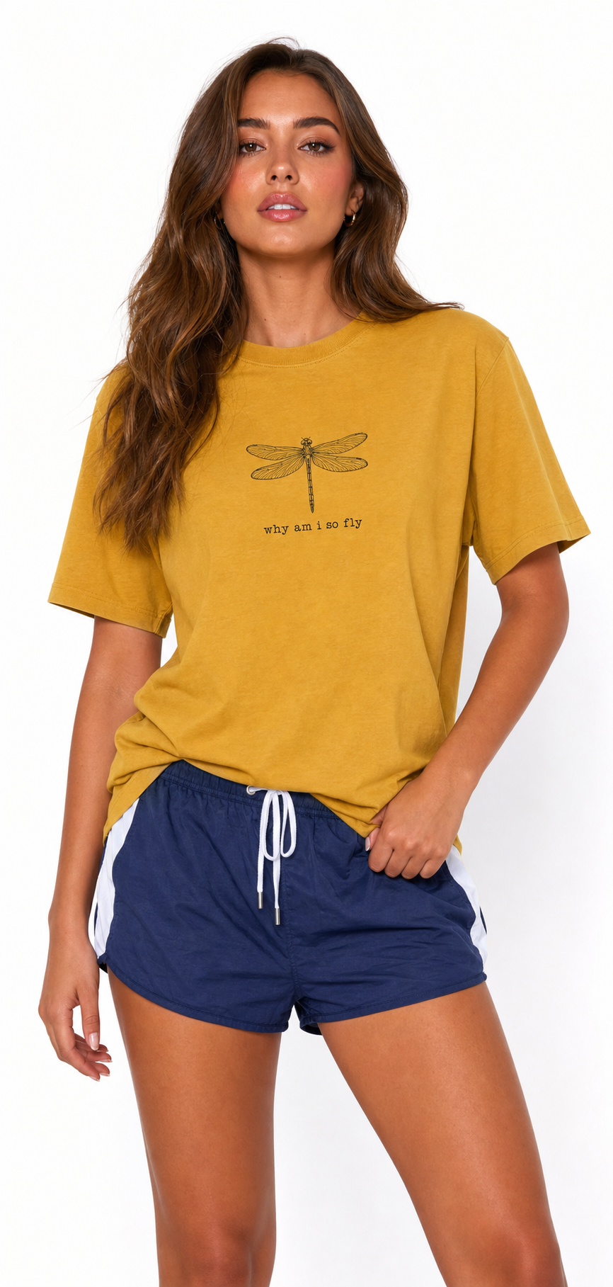 100% Cotton Geographic Inspired Dragonfly Graphic Baby T Shirt For Men And Women |  Exquisite Design |  Loose And Comfortable | Shirts Y2k