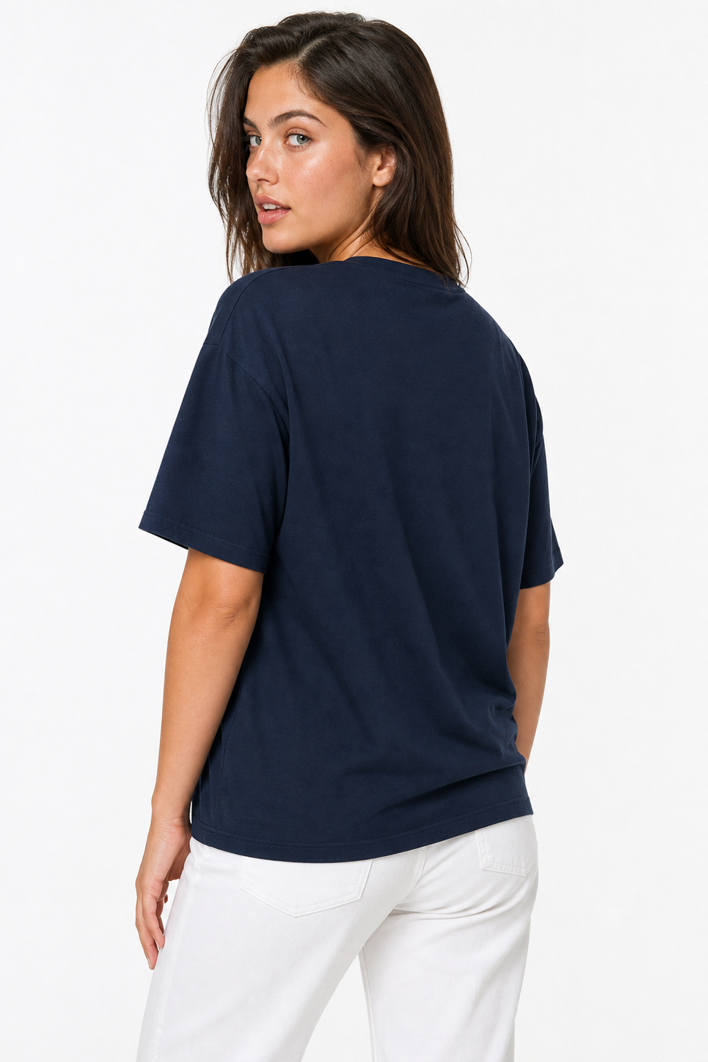 Vacation Outfits For Women2026Blue Whale Shark Simple Printing T-Shirts Women Summer Tops Comfortable O-Neck T Shirt Fashion Casual Women Clothes